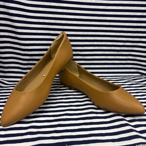 NWOT Pointed Toe Ballet Flats Size 8W